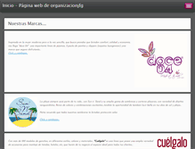 Tablet Screenshot of organizacionjfg.com